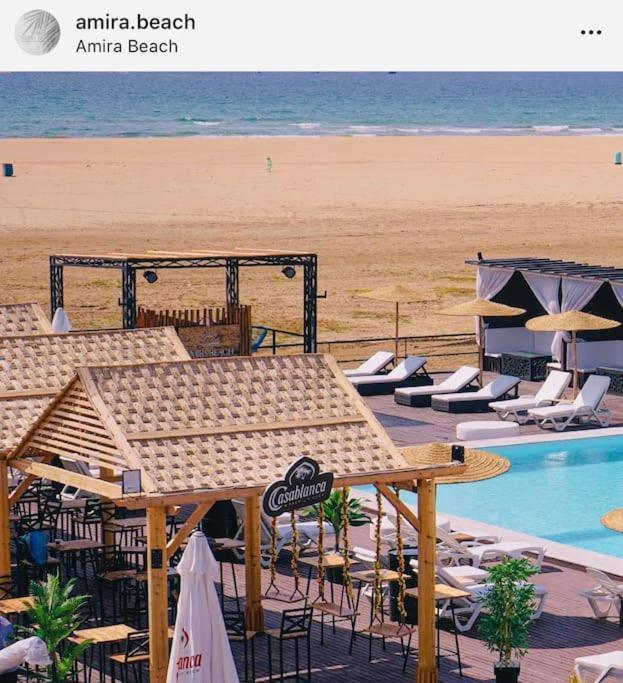 Apartamento Vacacional Achakar Playa&Piscina! Tangeri Esterno foto